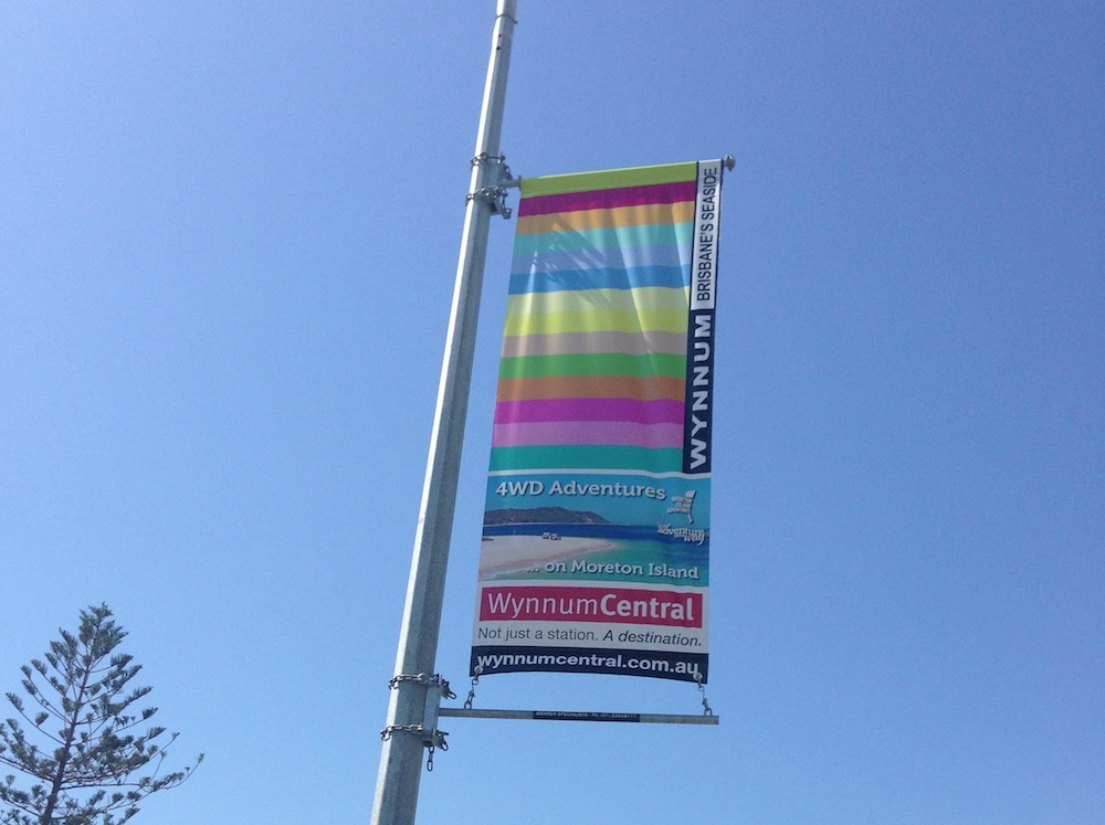 Photo of Banners are up!