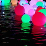 Illuminations Festival 2015 Lanterns in Wading Pool