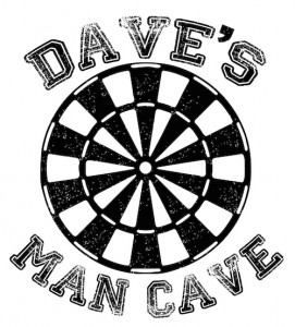 Dave's Man Cave decal - Obsession Creations