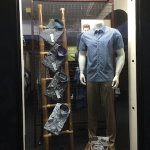 DBS Menswear window display