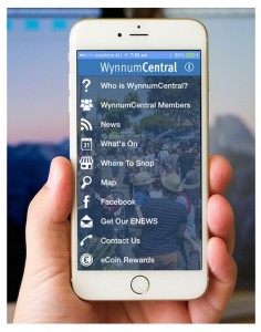 WynnumCentral app on iPhone 6