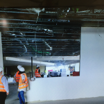 wynnum library under construction internal