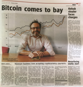 bitcoin comes to bay